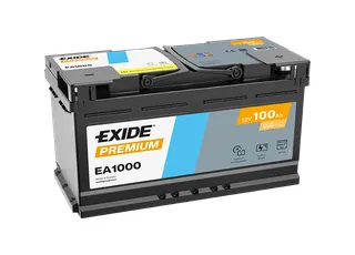 EXIDE Premium 12V 100Ah 900A EA1000