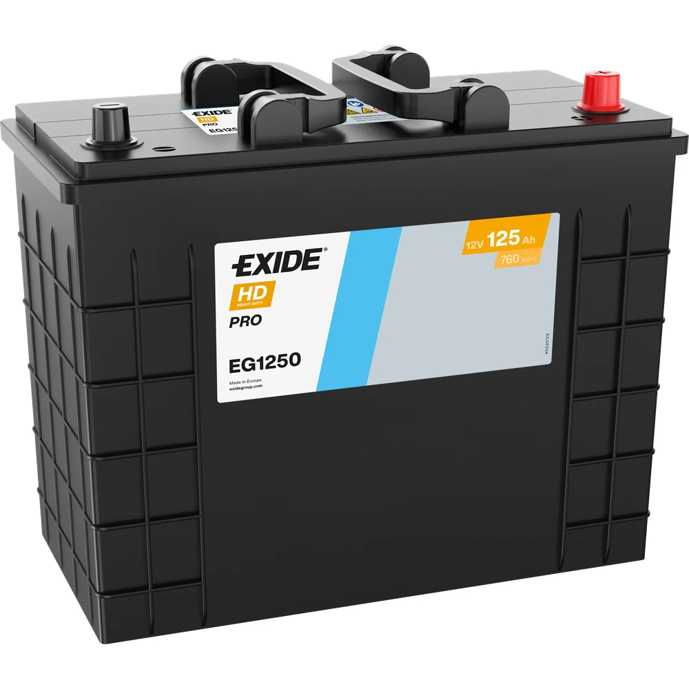 EXIDE StartPRO 12V 125Ah 760A EG1250