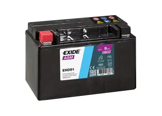 Exide Start-Stop AGM 12V 9Ah 120A EK091