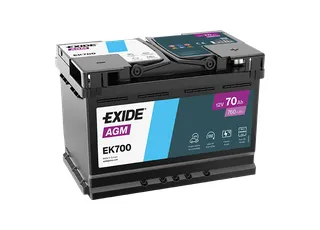 Exide Start-Stop AGM 12V 70Ah 760A EK700