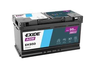 Exide Start-Stop AGM 12V 95Ah 850A EK950