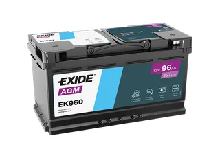 Exide Start-Stop AGM 12V 96Ah 850A EK960