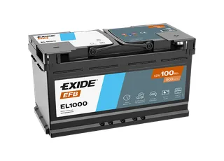 Exide Start-Stop EFB 12V 100Ah 900A EL1000
