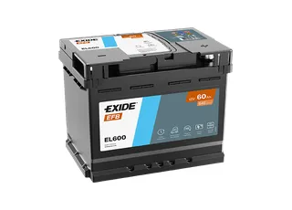 Exide Start-Stop EFB 12V 60Ah 640A EL600