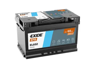 Exide Start-Stop EFB 12V 65Ah 650A EL652