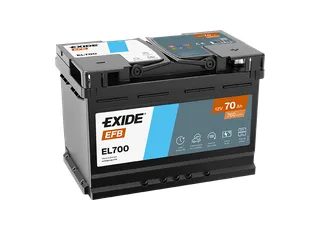Exide Start-Stop EFB 12V 70Ah 720A EL700