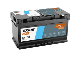 Exide Start-Stop EFB 12V 75Ah 730A EL752