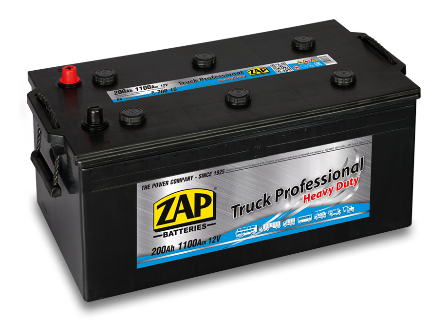 ZAP Truck Professional 12V 200Ah 1100A