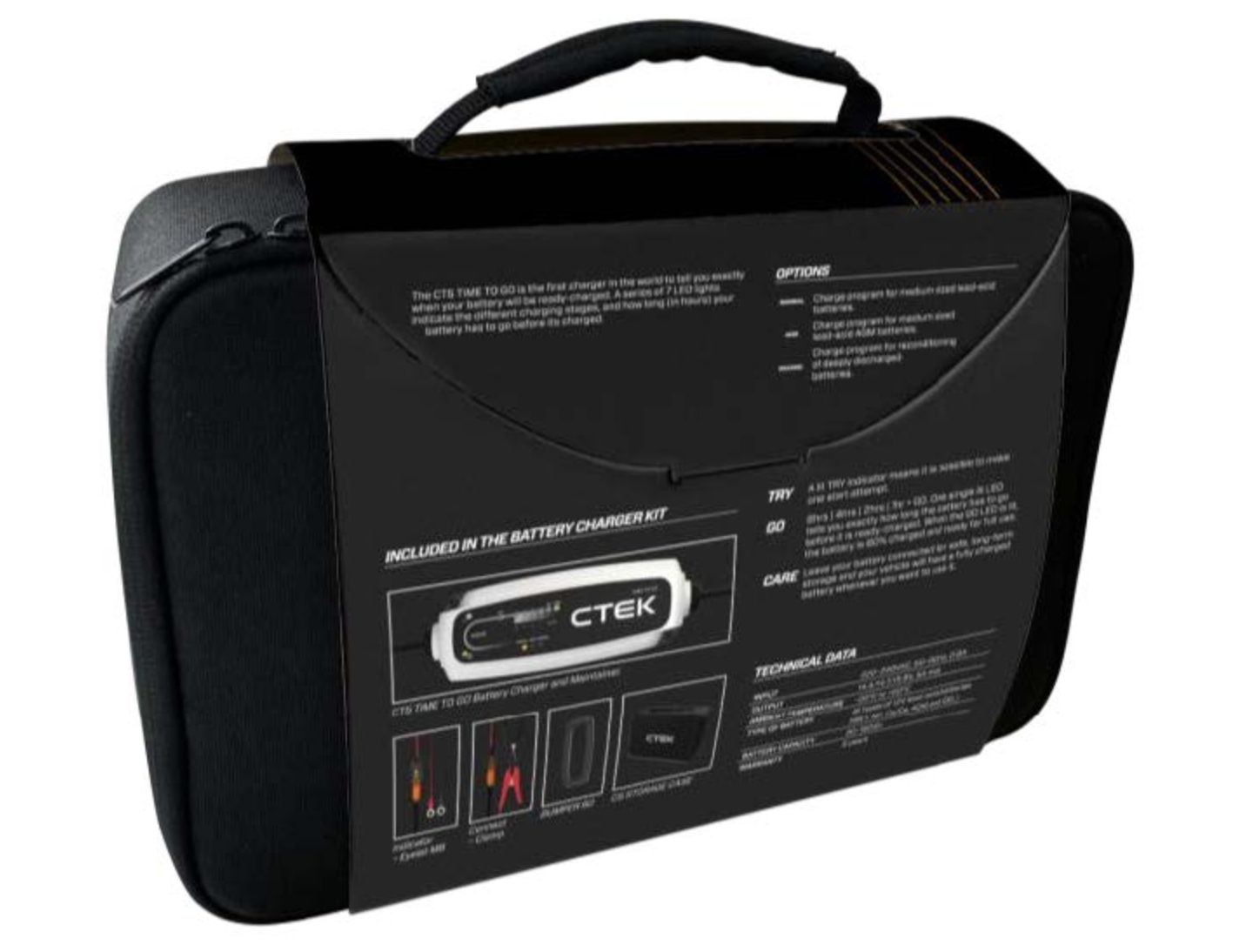 Limitovaný set nabíječka CTEK Time to Go