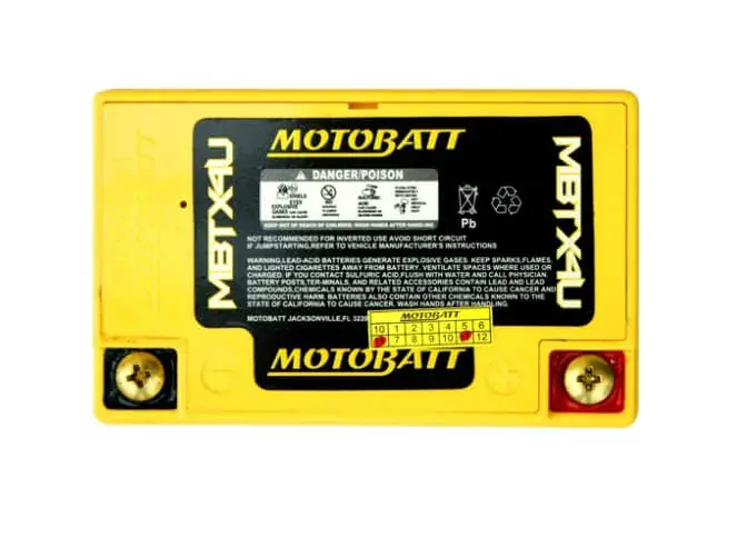 MOTOBATT 12V 4.7Ah 70A MBTX4U