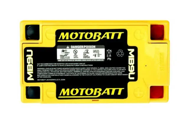 MOTOBATT 12V 11Ah 140A MB9U