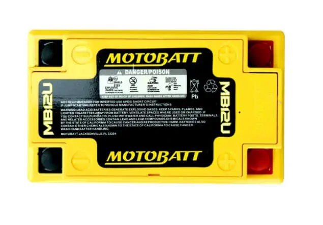 MOTOBATT 12V 15Ah 160A MB12U