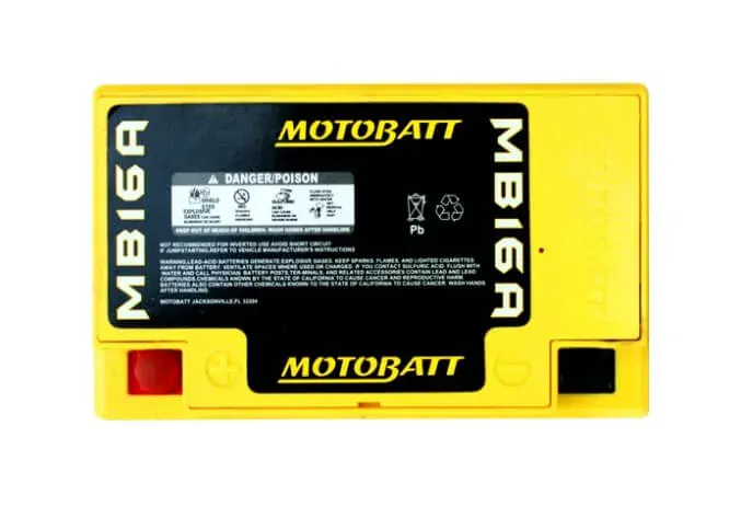 MOTOBATT 12V 19Ah 200A MB16A