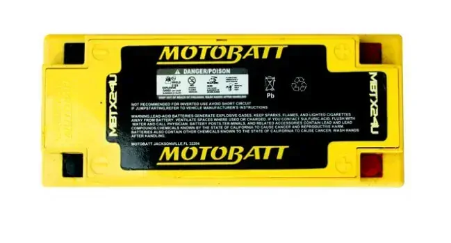 MOTOBATT 12V 25Ah 300A MBTX24U