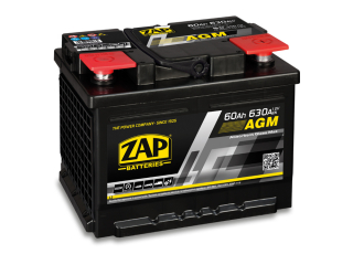 ZAP Start-Stop AGM 12V 60Ah 630A