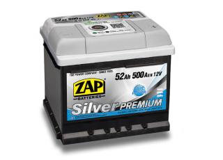 ZAP Silver Premium 12V 52Ah 500A