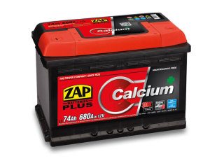 ZAP Calcium Plus 12V 74Ah 680A L