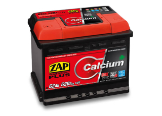 ZAP Calcium Plus 12V 62Ah 520A L