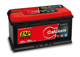 ZAP Calcium Plus 12V 100Ah 760A L