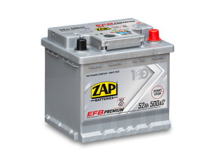 ZAP EFB Premium 12V 52Ah 500A