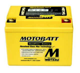 MOTOBATT 12V 4.7Ah 70A MBTX4U