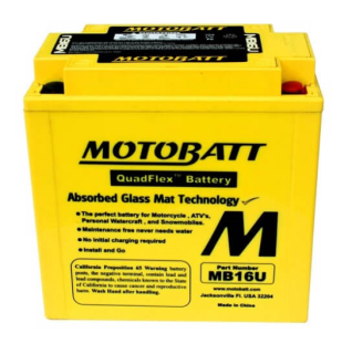 MOTOBATT 12V 20Ah 240A MB16U